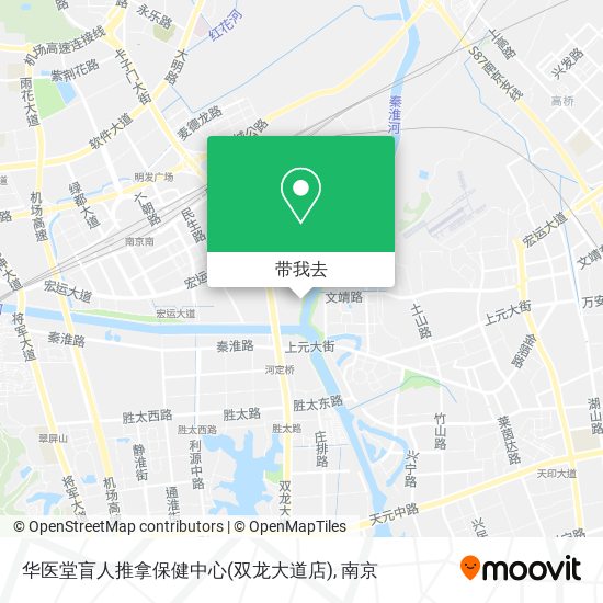 华医堂盲人推拿保健中心(双龙大道店)地图