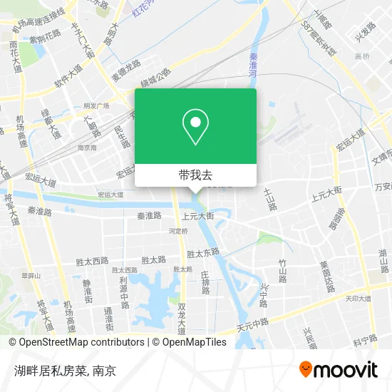 湖畔居私房菜地图