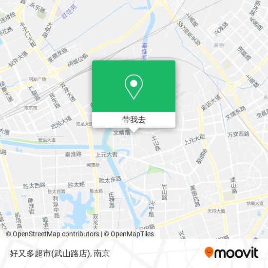 好又多超市(武山路店)地图