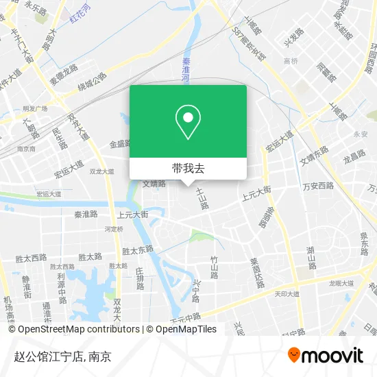 赵公馆江宁店地图