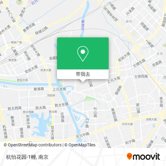 杭怡花园-1幢地图