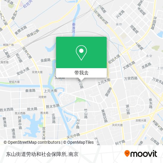 东山街道劳动和社会保障所地图