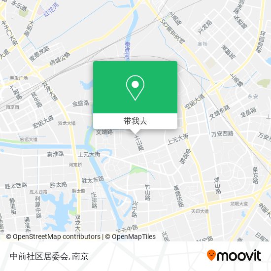 中前社区居委会地图