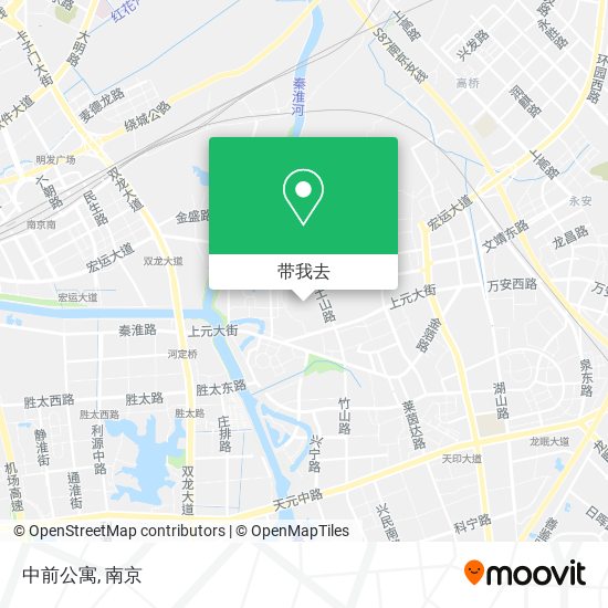 中前公寓地图