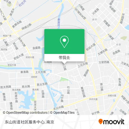 东山街道社区服务中心地图