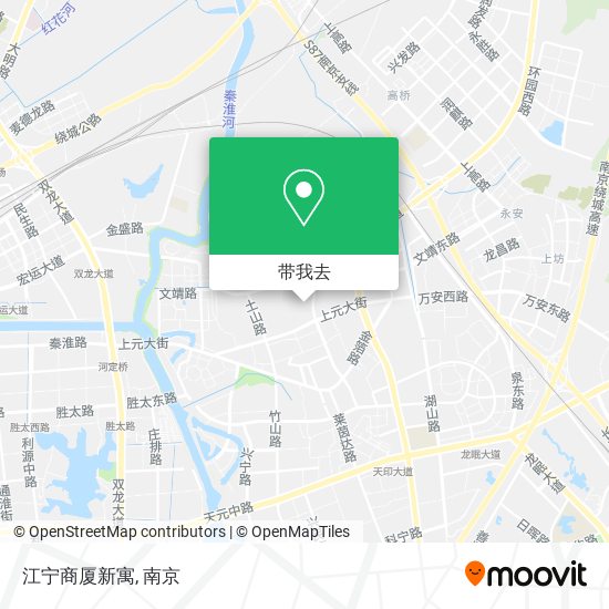 江宁商厦新寓地图