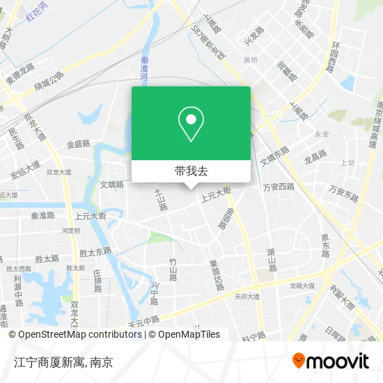 江宁商厦新寓地图