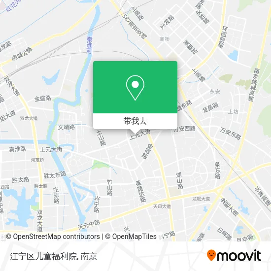 江宁区儿童福利院地图