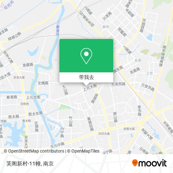 芙阁新村-11幢地图