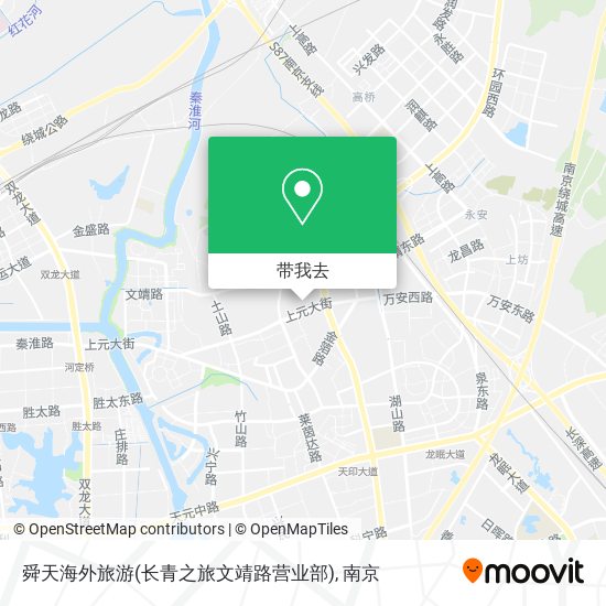 舜天海外旅游(长青之旅文靖路营业部)地图