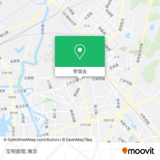宝明面馆地图
