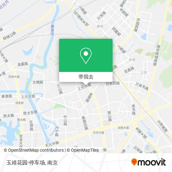 玉靖花园-停车场地图