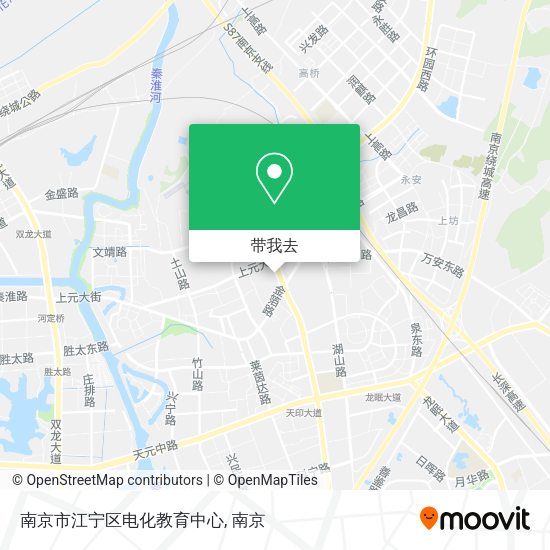 南京市江宁区电化教育中心地图