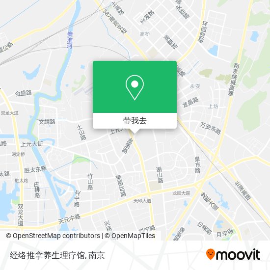 经络推拿养生理疗馆地图