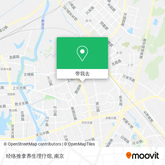 经络推拿养生理疗馆地图