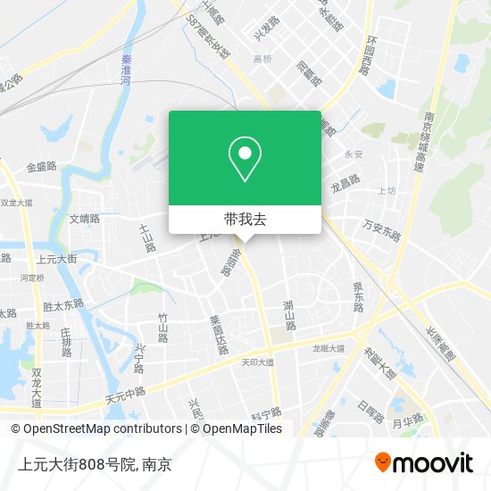 上元大街808号院地图