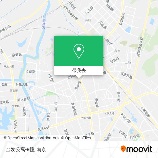 金发公寓-8幢地图