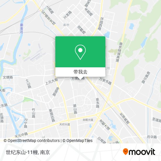 世纪东山-11幢地图