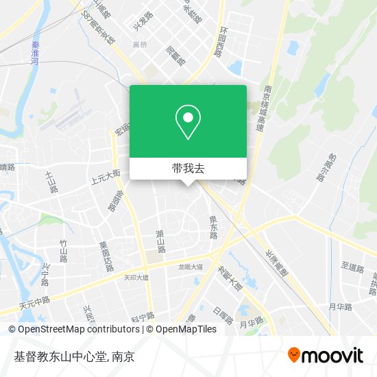 基督教东山中心堂地图