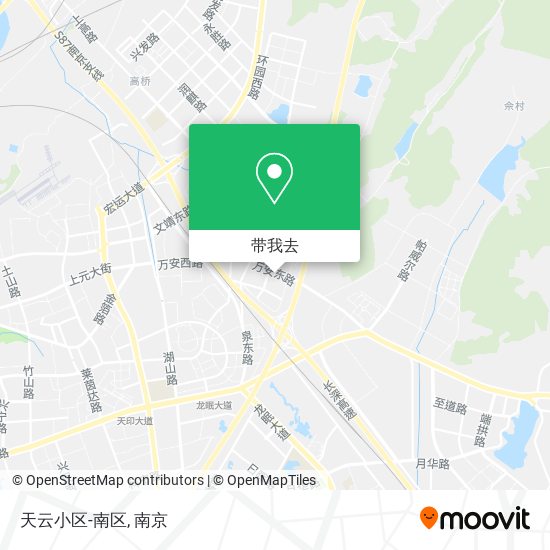 天云小区-南区地图