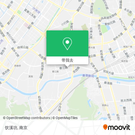 饮溪坊地图