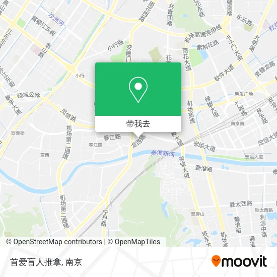 首爱盲人推拿地图