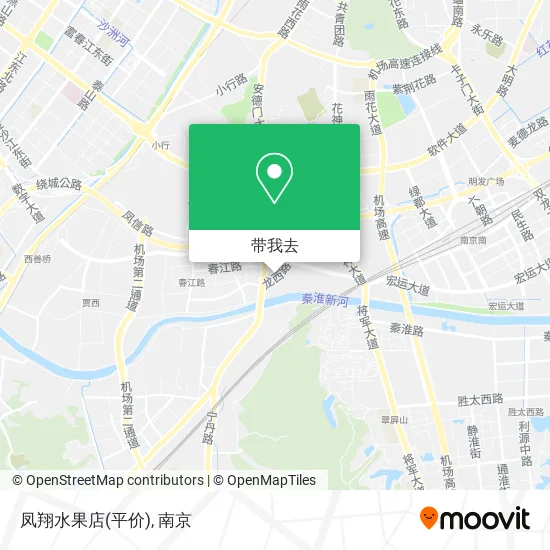 凤翔水果店(平价)地图