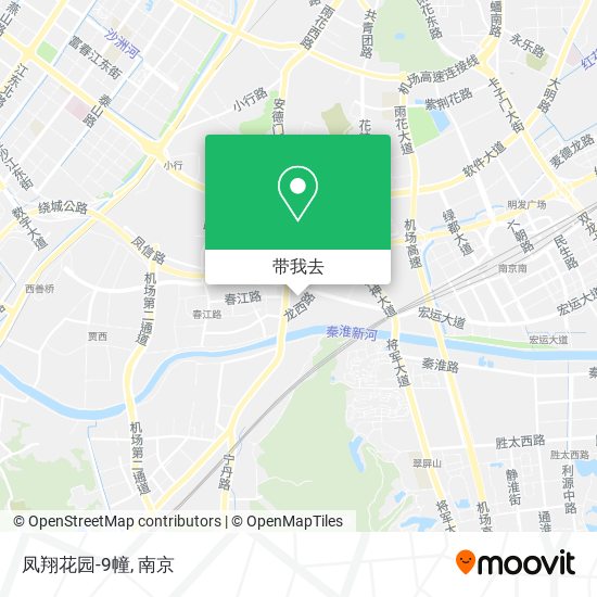 凤翔花园-9幢地图