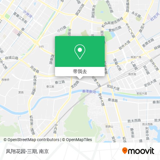 凤翔花园-三期地图