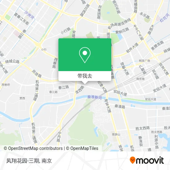凤翔花园-三期地图