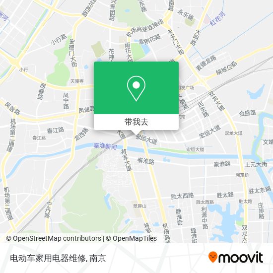 电动车家用电器维修地图