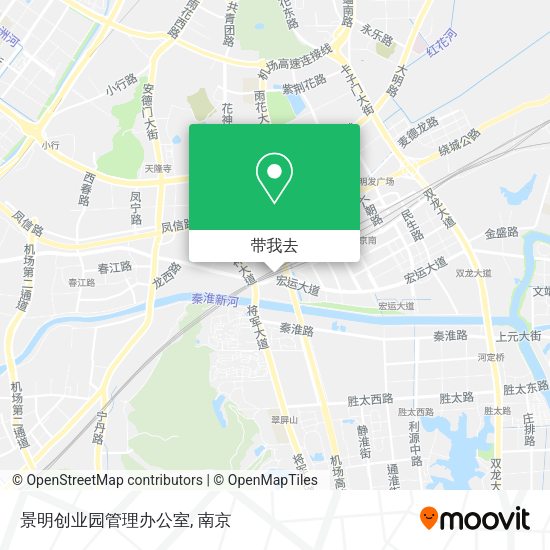 景明创业园管理办公室地图