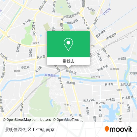 景明佳园-社区卫生站地图