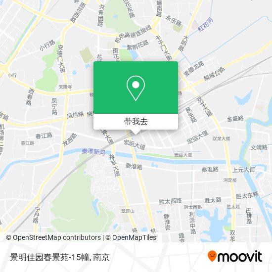景明佳园春景苑-15幢地图