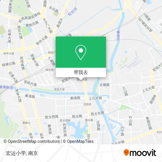 宏运小学地图