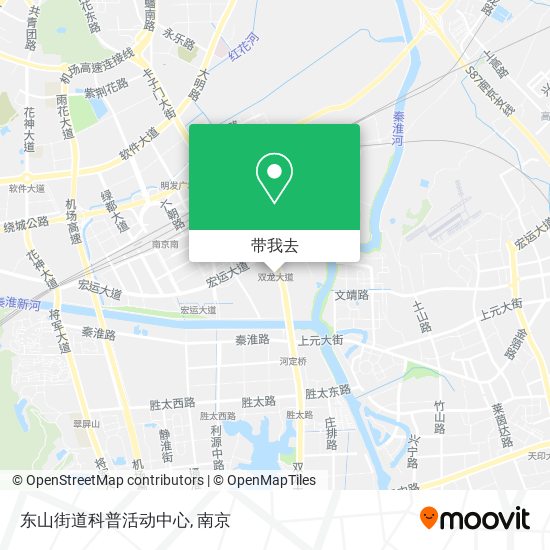 东山街道科普活动中心地图