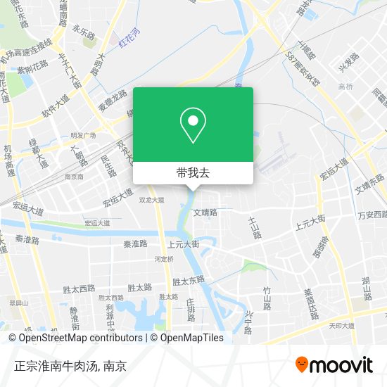 正宗淮南牛肉汤地图