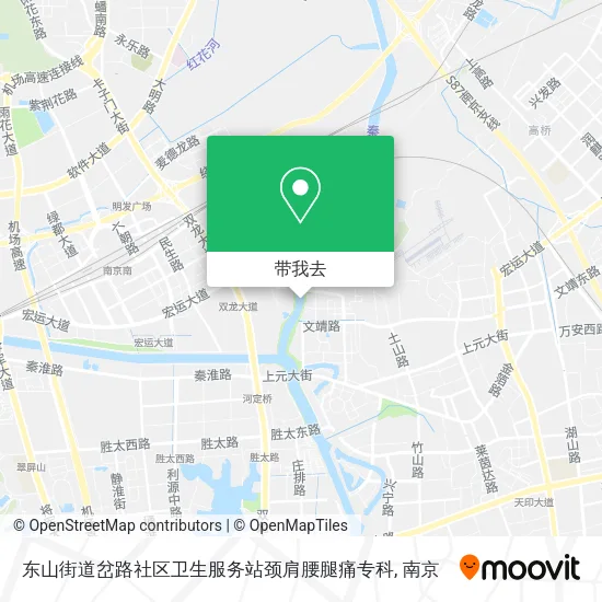 东山街道岔路社区卫生服务站颈肩腰腿痛专科地图
