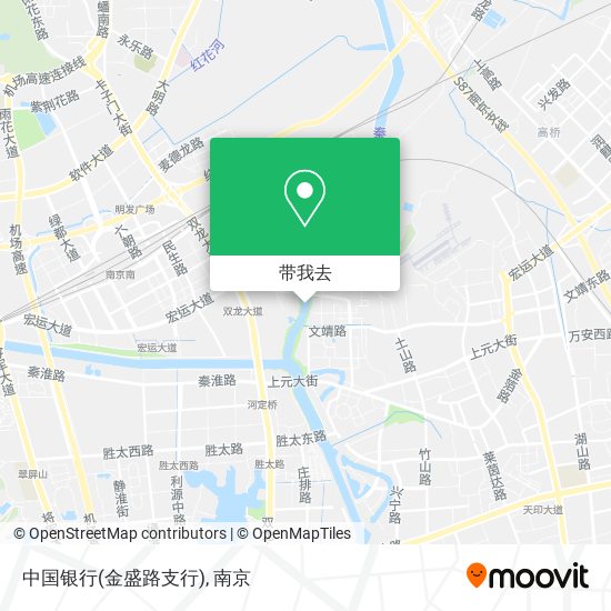 中国银行(金盛路支行)地图