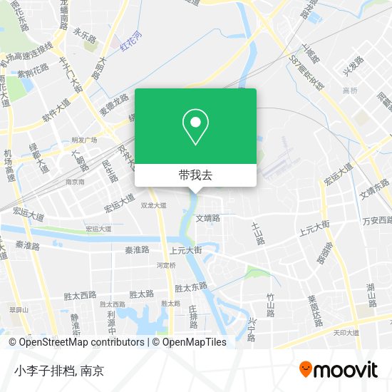 小李子排档地图