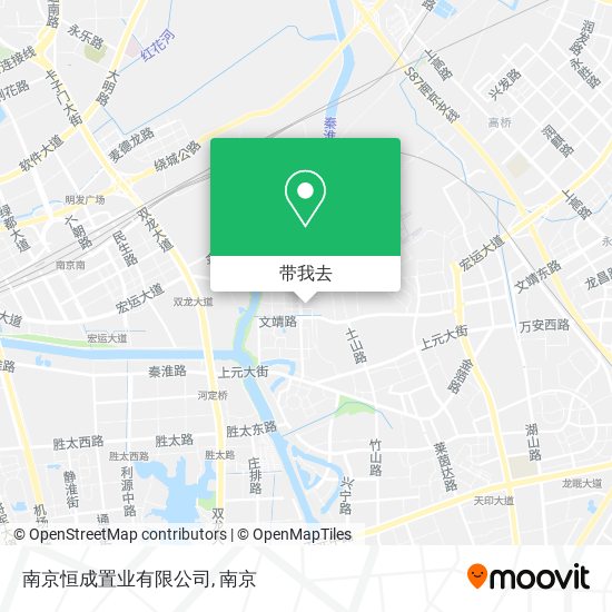 南京恒成置业有限公司地图