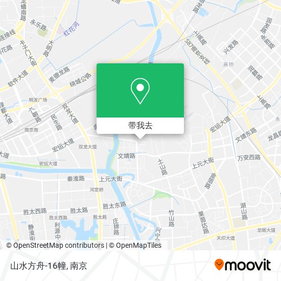 山水方舟-16幢地图