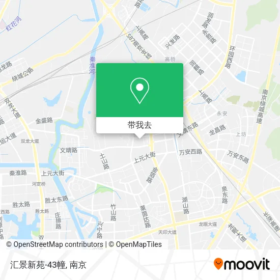 汇景新苑-43幢地图