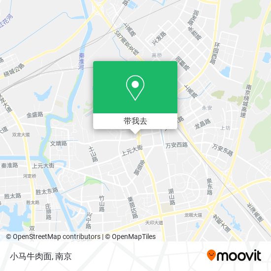 小马牛肉面地图