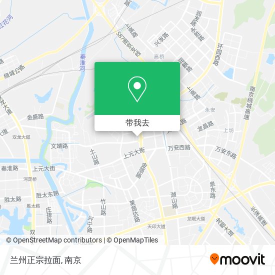 兰州正宗拉面地图