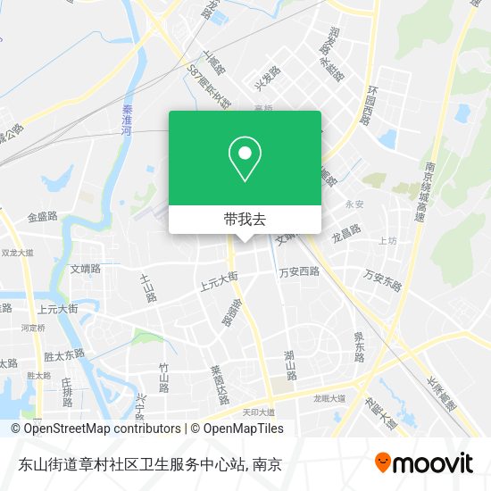 东山街道章村社区卫生服务中心站地图
