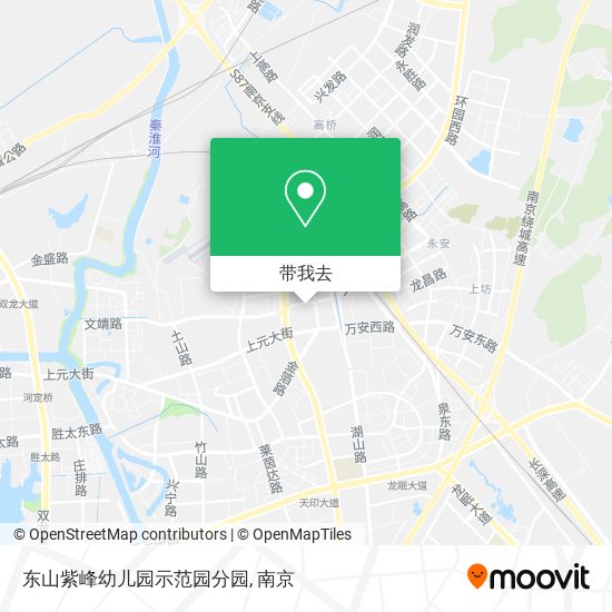 东山紫峰幼儿园示范园分园地图
