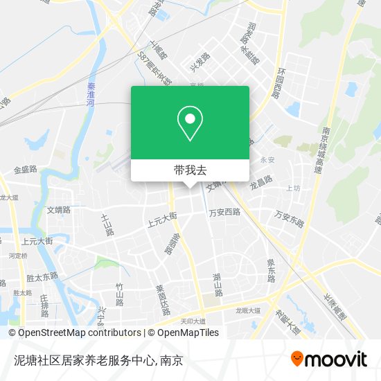 泥塘社区居家养老服务中心地图
