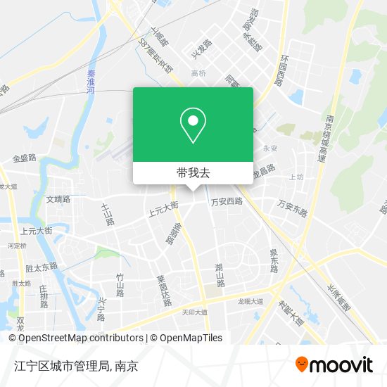 江宁区城市管理局地图