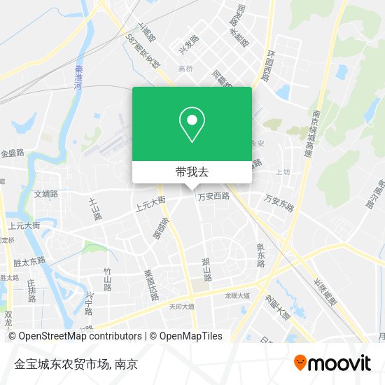 金宝城东农贸市场地图